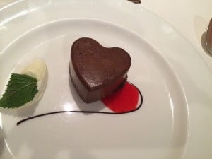 Saint valentin-coeur fondant chocolat-gingembre