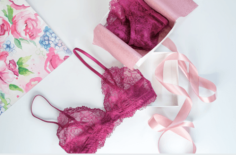 St Valentin-lingerie fine