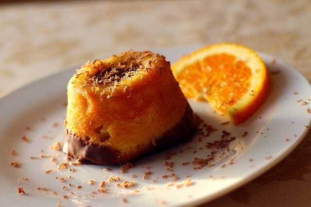 Recettes minceur- dessert sans sucre ajouté-gâteau-potiron-chocolat-orange
