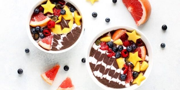 Mousse au chocolat noix de coco
